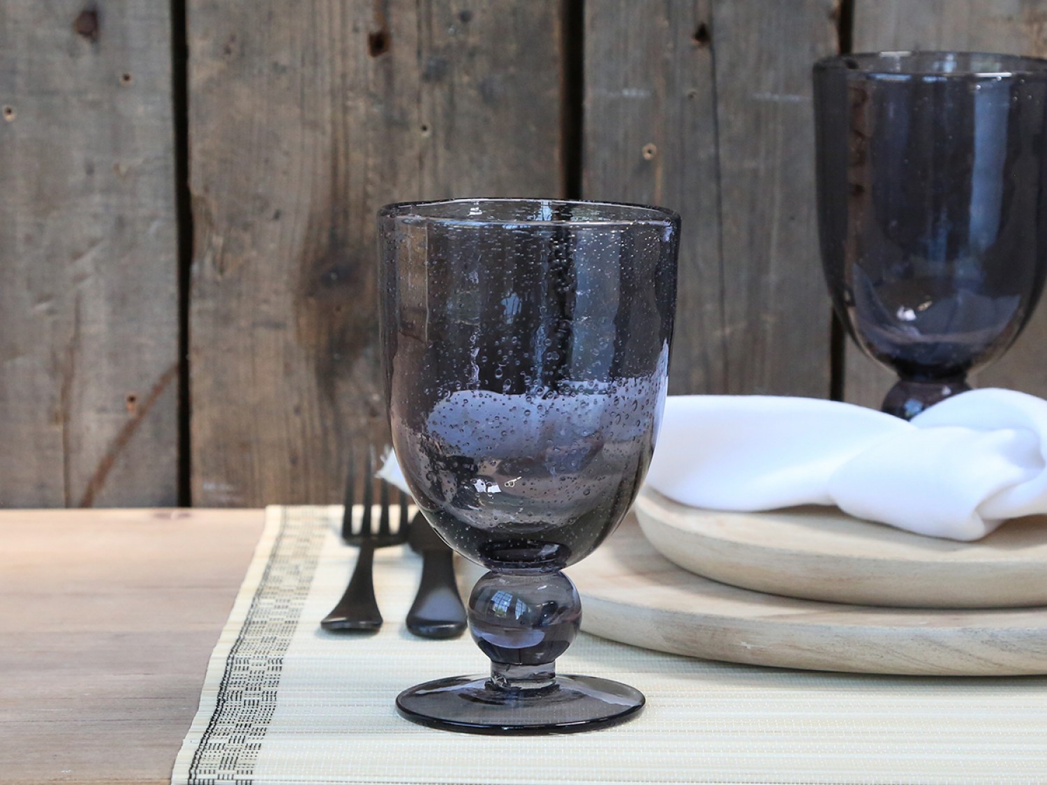 Granitová sklenička na víno Ruy - Ø9*14 cm / 0.41l Chic Antique Granitová sklenička na víno Ruy - Ø9*14 cm / 0.41l Chic Antique
