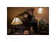 Béžová stolní lampa Tiffany Rio - Ø 31*43 cm E27/max 1*40W Clayre & Eef