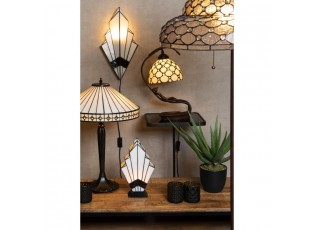 Nástěnná lampa Tiffany Trinagl - 23*13*43 cm E27/max 1*40W