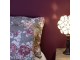 Béžová stolní lampa Tiffany Bloom - 21*21*38 cm E14/max 1*25W Clayre & Eef