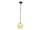 Závěsné žluto krémové světlo Tiffany Bloom - Ø 31*91 cm E14/max 1*40W Clayre & Eef