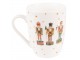 Porcelánový vánoční hrnek s Louskáčky Happy Little Christmas - 12*8*10 cm / 300 ml Clayre & Eef