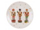 Porcelánový dezertní talířek s Louskáčky Happy Little Christmas - Ø 20 cm Clayre & Eef