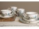 Porcelánový šálek s podšálkem a květy - 12*10*6 cm / Ø 15*2 cm / 250 ml Clayre & Eef