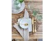 Přírodní pletené prostírání z mořské trávy ve tvaru listu - 51*2*32cm J-Line by Jolipa