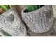 Bronzovo - hnědý antik obal na květináč Topf - 22*22*19 cm Exner
