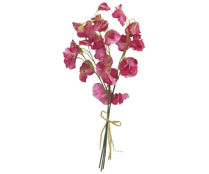 Dekorace svazek umělá fuchsiová květina - 50 cm Exner