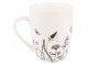 Porcelánový hrnek s květinami Flora And Fauna - 12*8*10cm / 300ml Clayre & Eef