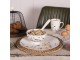 Porcelánová miska s květinami Flora And Fauna - Ø 14*7cm/ 500ml Clayre & Eef