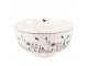 Porcelánová miska s květinami Flora And Fauna - Ø 14*7cm/ 500ml Clayre & Eef