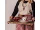 Porcelánový dezertní talíř s jelenem Cosy Lodge - Ø 20cm Clayre & Eef