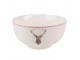 Porcelánová miska s jelenem Cosy Lodge - Ø 14*7cm/ 500ml Clayre & Eef