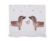 Kuchyňský froté ručník s jezevčíky Dachshund Love - 40*66 cm Clayre & Eef