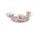 Porcelánový šálek s podšálkem Pretty Forest - 12*9*6 cm / Ø 14*2 cm / 200 ml Clayre & Eef