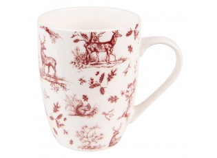 Porcelánový hrnek Pretty Forest - 12*8*10 cm / 300 ml