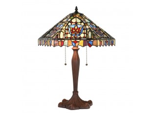 Stolní lampa Tiffany Aubrie - 47x60 cm E27/max 2x60W