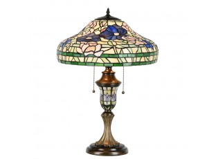 Stolní lampa Tiffany Destini - 46x60 cm E27/max 2x60W