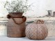 Hnědá latté antik dekorace dýně Pumpkin antique L - Ø 20*18 cm Chic Antique