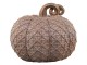 Hnědá latté antik dekorace dýně Pumpkin antique L - Ø 20*18 cm Chic Antique