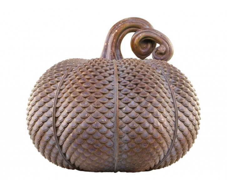 Mocca antik dekorace dýně Pumpkin antique - Ø 29*25 cm Chic Antique