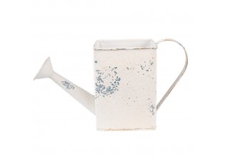 Béžová dekorační plechová retro konev Fun Antique - 31*9*17 cm