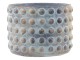 Opálovo-zlatý cementový obal na květináč Noyon - Ø 16,5*12,5cm Chic Antique