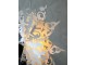 Krémová papírová hvězda Vintage Paper Star v dárkové krabičce - 54*23*54cm Chic Antique