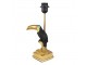 Zlato-černá noha stolní lampy Toucan gold - 14*10*31 cm Clayre & Eef