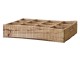 Dekorační dřevěný box/ polička s 12ti přihrádkami Grimaud - 54*40*5cm Chic Antique