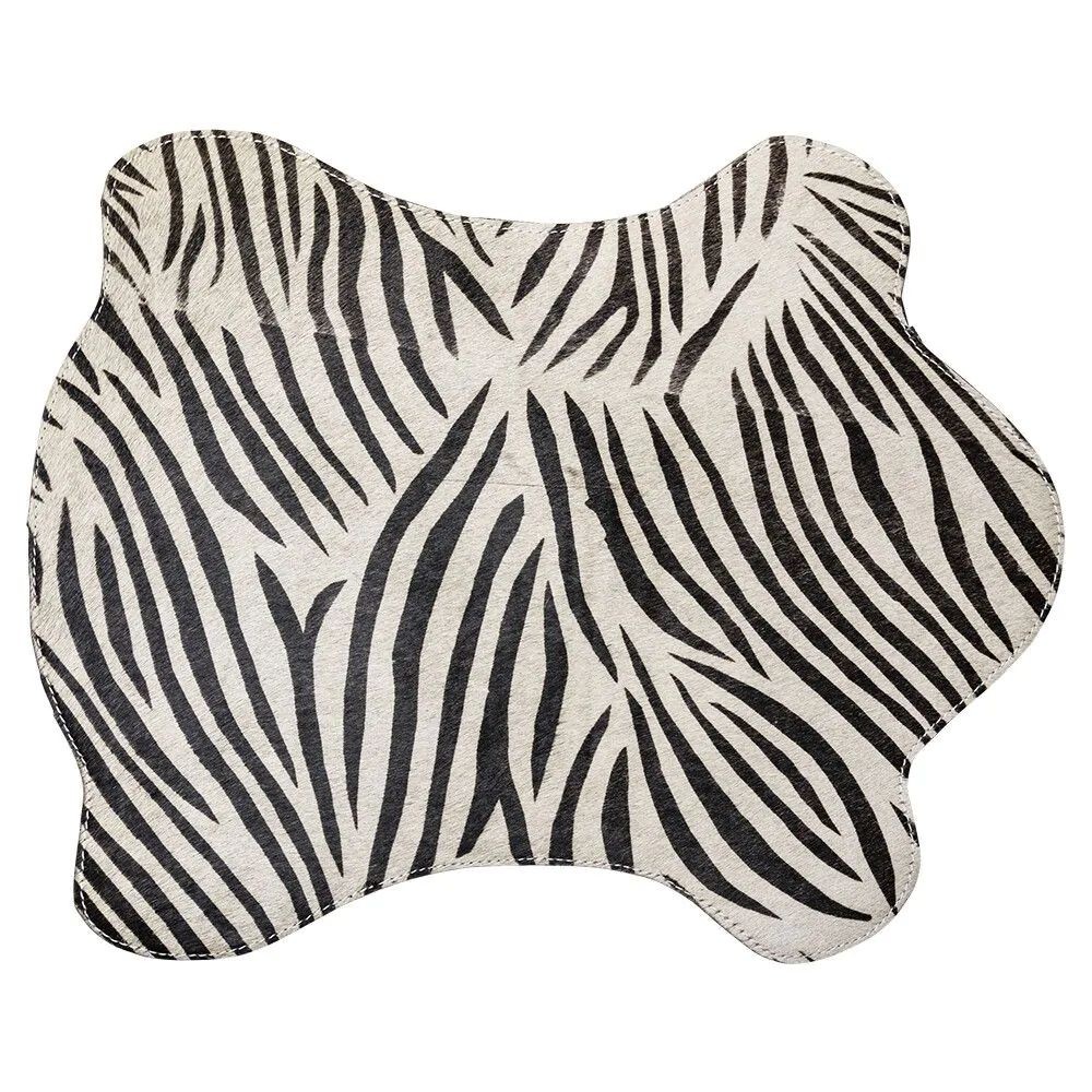Kožené prostírání Zebra (bos taurus taurus) - 38.5*48.5*0.5cm Mars & More Kožené prostírání Zebra (bos taurus taurus) - 38.5*48.5*0.5cm Mars & More