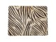 Kožené obdélníkové prostírání Zebra (bos taurus taurus) - 30*40*0.5cm Mars & More 