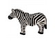 Vlněný kusový koberec Zebra - 60*90*2 cm Clayre & Eef
