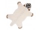 Vlněný kusový koberec medvěd Polar Bear- 60*90*2 cm Clayre & Eef