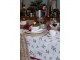 Papírové ubrousky s jelenem a cesmínou Holly Christmas - 33*33 cm (20ks) Clayre & Eef