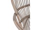 Ratanové houpací křeslo Rocking šedé - 98*56*93 cm J-Line by Jolipa