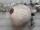 Veliká ozdoba s patinou skleněná koule Bauble antique - Ø 21cm Chic Antique