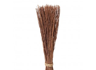 Hnědá sušená kytice stonky větvičky - 60 cm