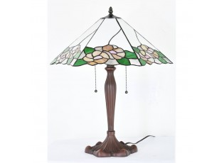Stolní lampa Tiffany Fae - 44x61x64 cm E27/max 2x60W
