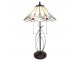 Stolní lampa Tiffany Red Dot - 39x69 cm E27/max 2x60W Clayre & Eef