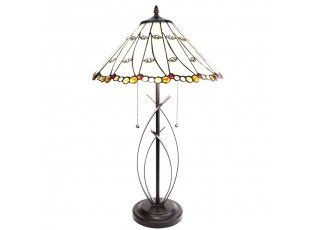 Stolní lampa Tiffany Onea - Ø 41*68 cm E27/max 2*60W