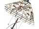 Stolní lampa Tiffany White Dragonfly - 41x69 cm E27/max 2x40W Clayre & Eef