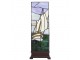 Stolní lampa Tiffany s plachetnicí Viw - 18*18*48 cm E14/max 1*40W Clayre & Eef