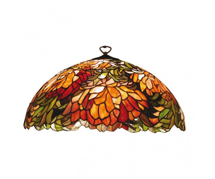 Květované stínidlo Tiffany Garden - Ø 50*24 cm Clayre & Eef