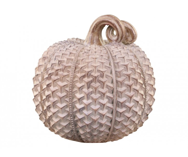 Latté antik dekorace dýně Pumpkin antique - Ø 13,5*14 cm Chic Antique
