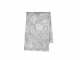 Zeleno-béžová bavlněná utěrka s květy Flowre - 50*70 cm Chic Antique