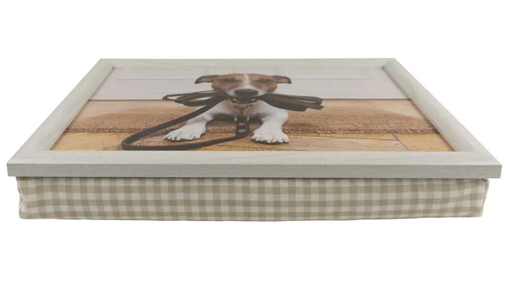 Podnos na nohy se psem Jack Russell - 43*33*7cm Mars & More Podnos na nohy se psem Jack Russell - 43*33*7cm Mars & More