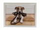 Podnos na nohy se psem Jack Russell - 43*33*7cm Mars & More 
