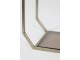 2ks zlatá antik kovová police Muksi gold - 58*20*30/70*29*38cm Light & Living