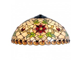 Tiffany stínidlo s květy - Ø 50 cm