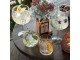 Sklenička se stříbrným nápisem Gin Tonic - Ø12*22cm/880ml J-Line by Jolipa